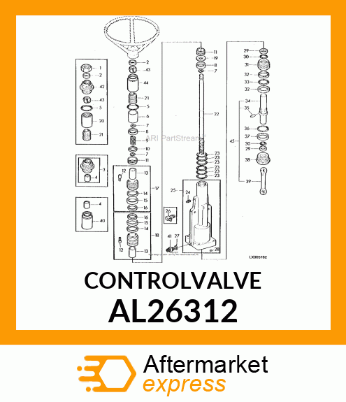 STEERING CONTROL UNIT, STEERING CON AL26312