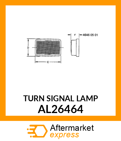 TURN SIGNAL LAMP AL26464