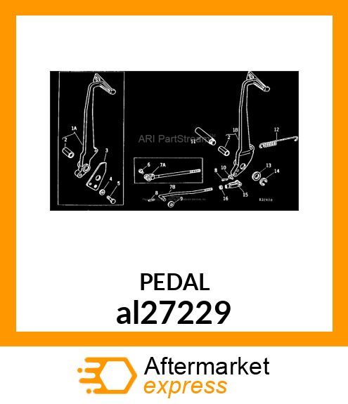 PEDAL al27229