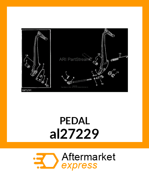 PEDAL al27229