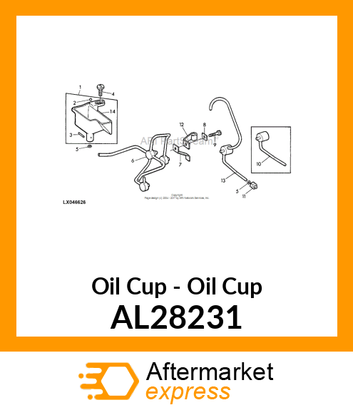 Oil Cup - Oil Cup AL28231