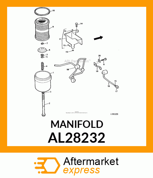 MANIFOLD AL28232