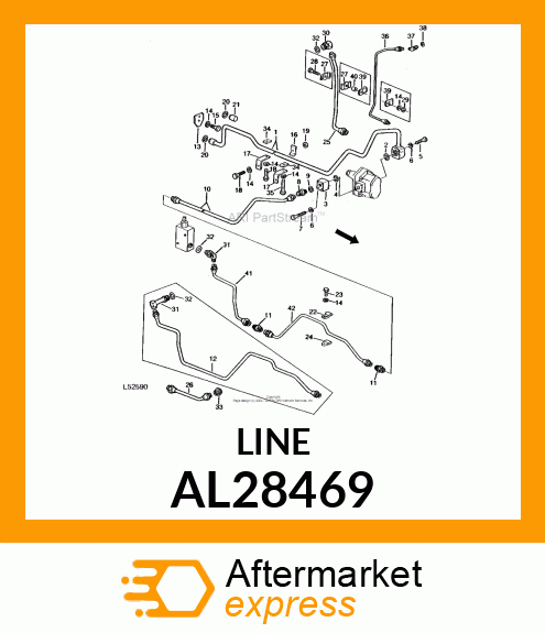 OIL LINE AL28469