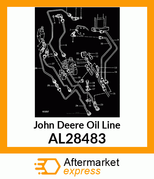 OIL LINE AL28483