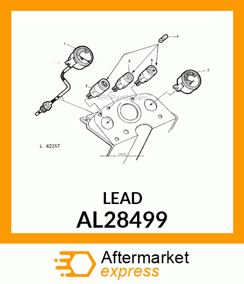 WIRING LEAD AL28499