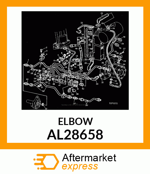 ELBOW FITTING AL28658