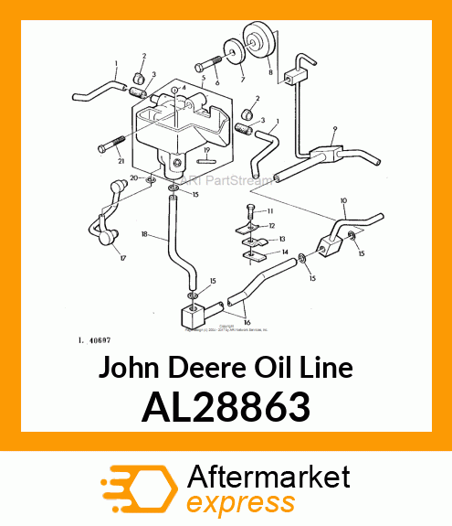 OIL LINE AL28863