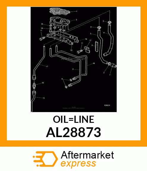 OIL LINE AL28873