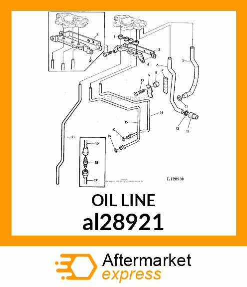 OIL LINE al28921