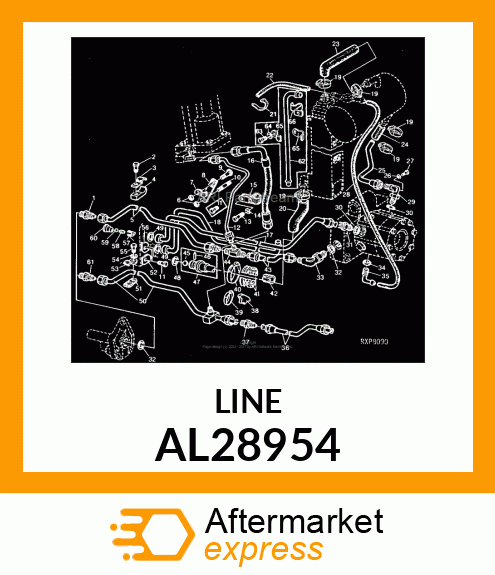 OIL LINE AL28954