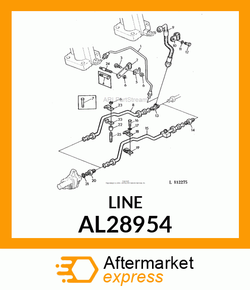 OIL LINE AL28954