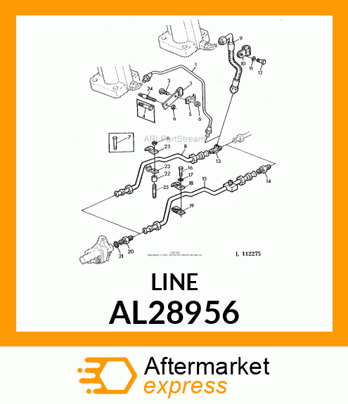 OIL LINE AL28956