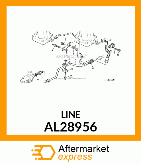 OIL LINE AL28956