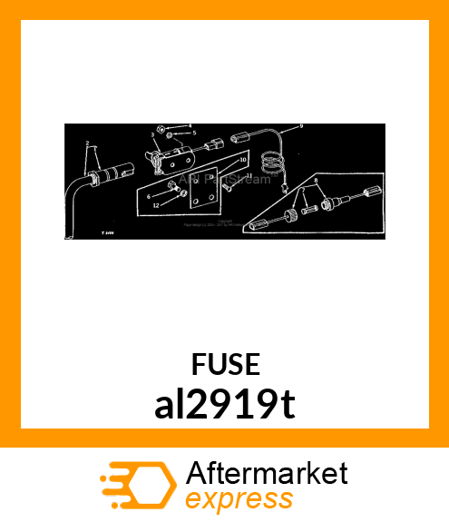 FUSE ASSY al2919t