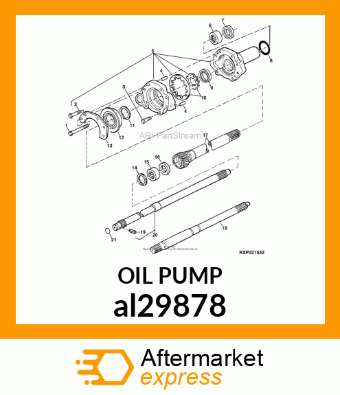 OIL PUMP al29878