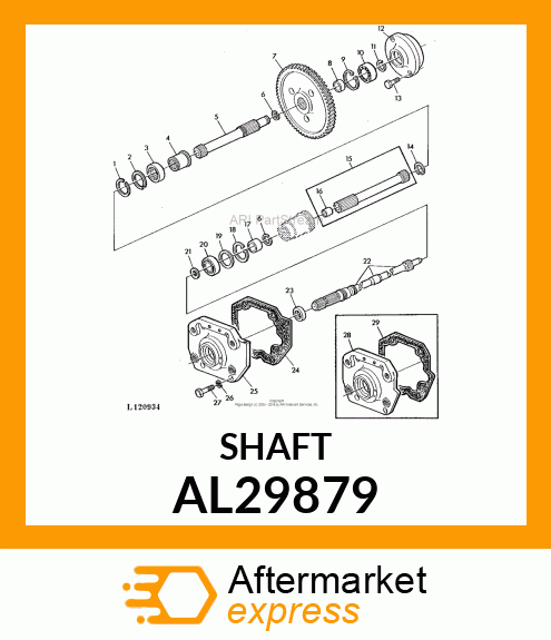 Drive Shaft AL29879