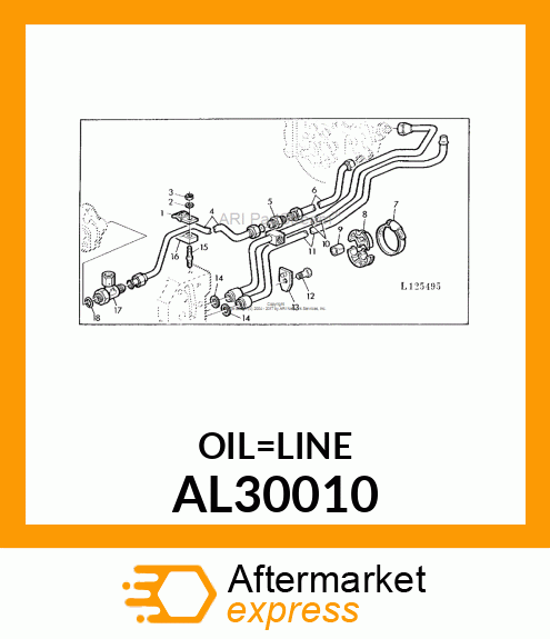 OIL LINE AL30010