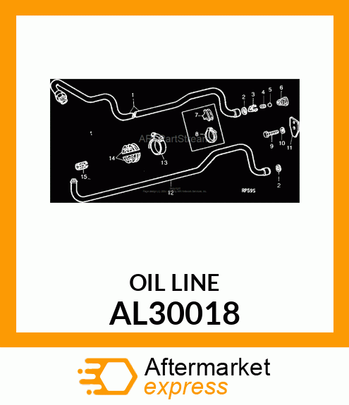 OIL LINE AL30018