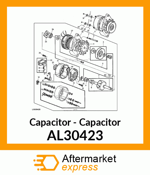 Capacitor - Capacitor AL30423