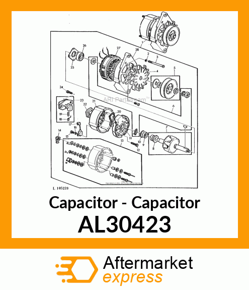 Capacitor - Capacitor AL30423