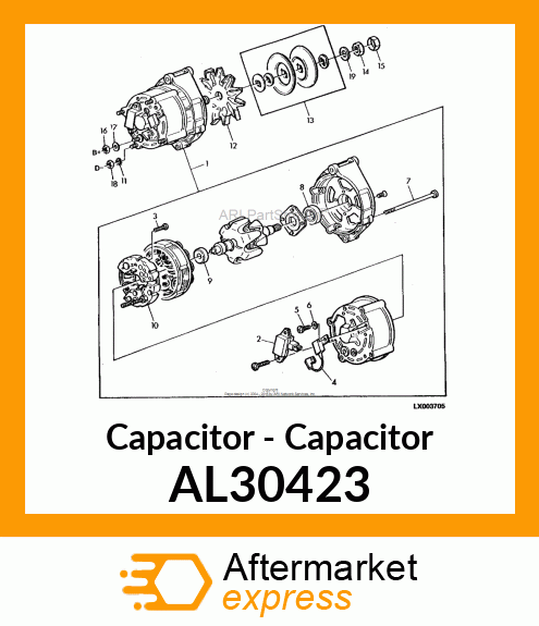 Capacitor - Capacitor AL30423