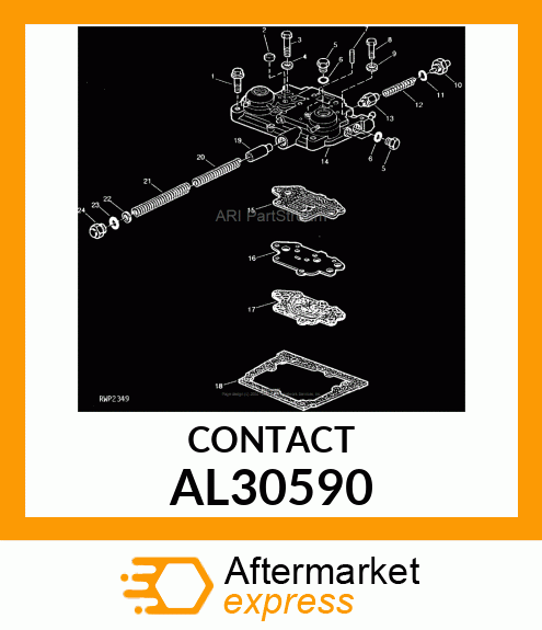 CONTACT, INDICATOR LAMP SWITCH AL30590