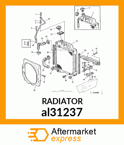 RADIATOR al31237