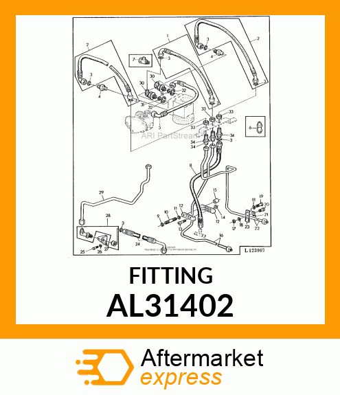 FITTING ELBOW AL31402