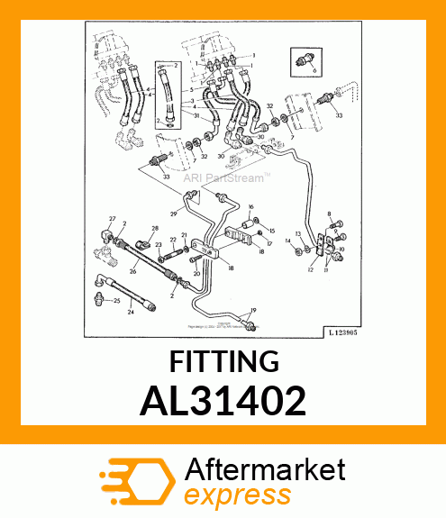 FITTING ELBOW AL31402