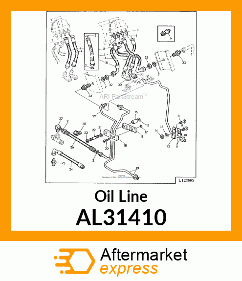 Oil Line AL31410