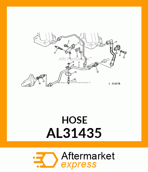 HOSE AL31435