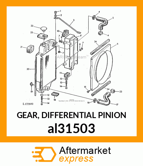 RADIATOR al31503