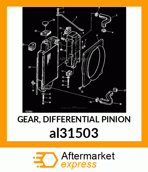 RADIATOR al31503