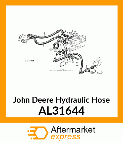 Hydraulic Hose AL31644