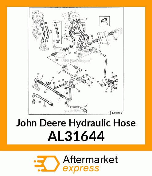 Hydraulic Hose AL31644