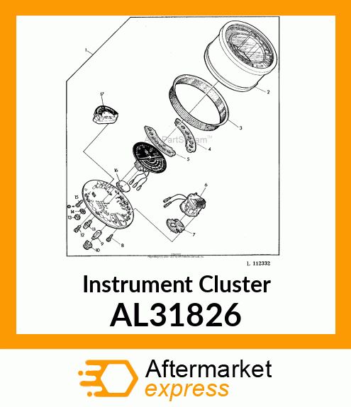 Instrument Cluster AL31826