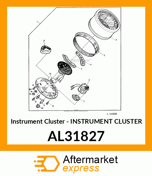 Instrument Cluster AL31827