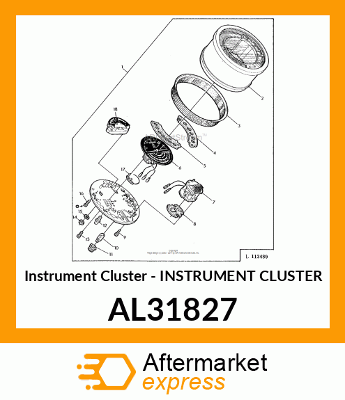 Instrument Cluster AL31827