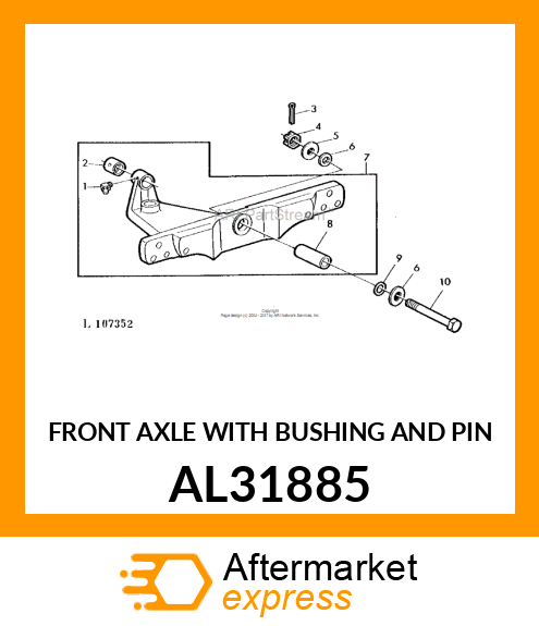 Axle AL31885