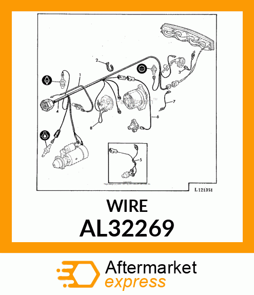 Wiring Lead AL32269