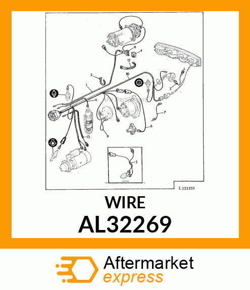 Wiring Lead AL32269