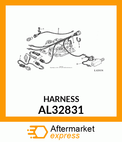 LINE ASSY. AL32831