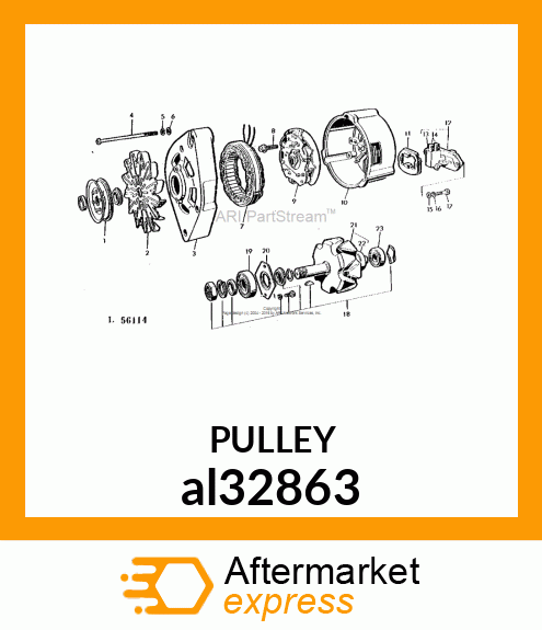 PULLEY al32863