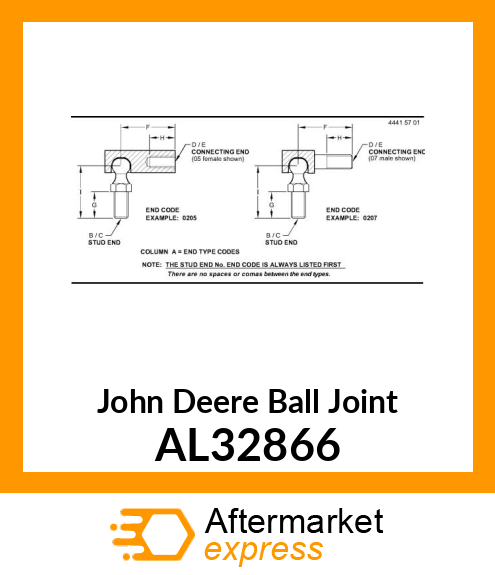 BALL JOINT AL32866