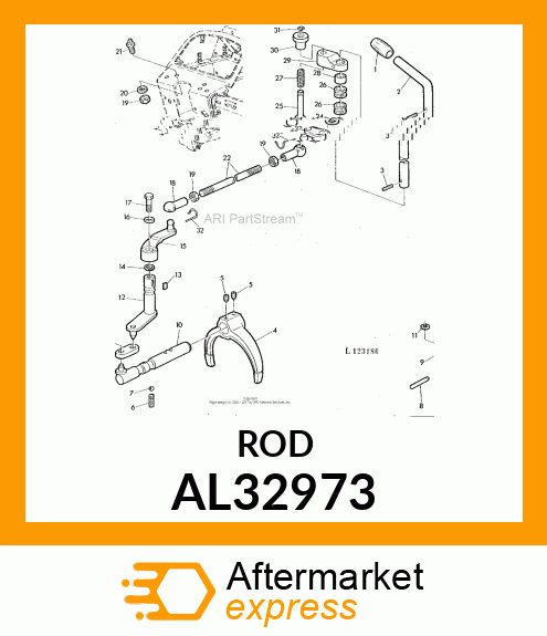 Shifter Rod AL32973