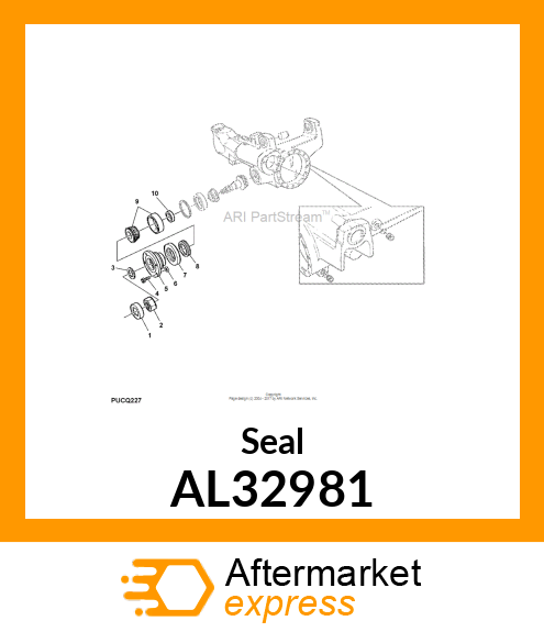 SEAL, OIL AL32981