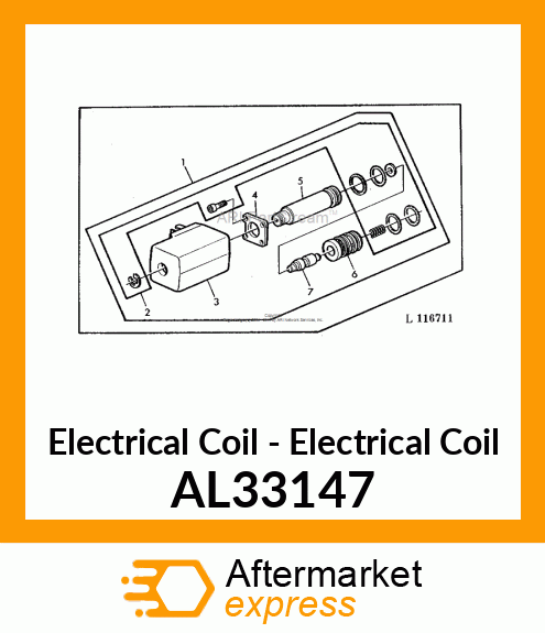 Electrical Coil - Electrical Coil AL33147