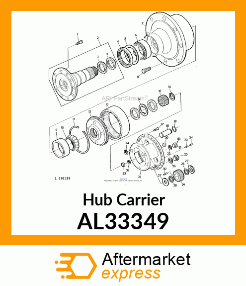 AXLE AL33349