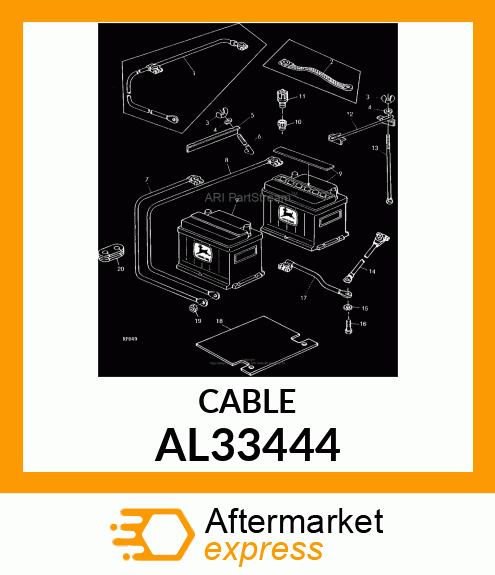 Battery Cable AL33444