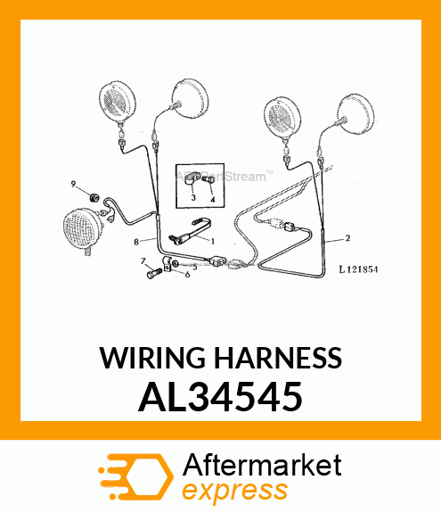 WIRING HARNESS AL34545